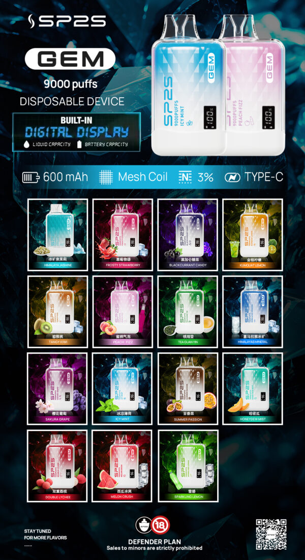 SP2S 抛棄式9000口 / 小巧方便携帶（满10送1）