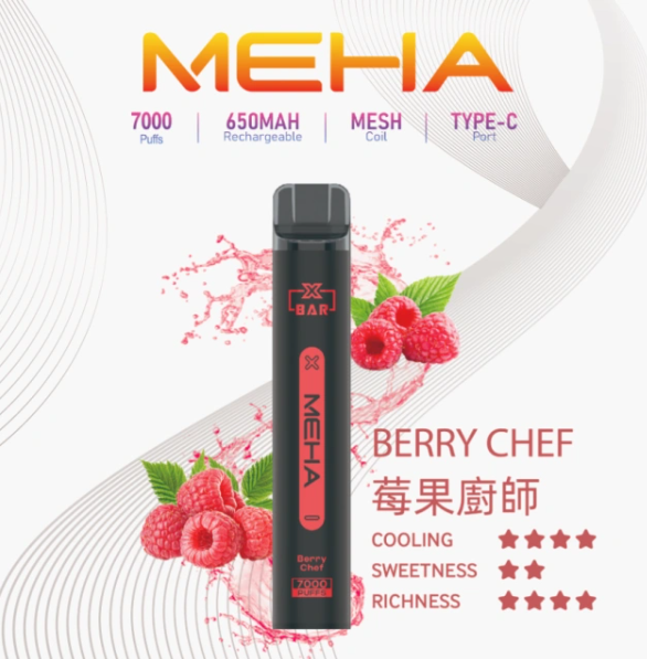 新品🔥MEHA魅嗨拋棄式7000口【XBAR小黑條】可充電🔋