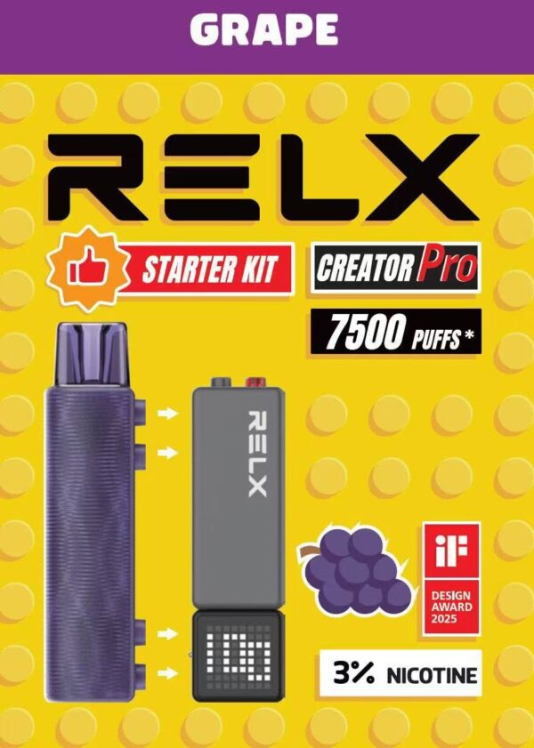 RELX悅刻套裝 小樂高7000口💖【內含一隻主機+煙蛋】