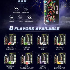 王嘉尔同款💥 GYPSO滿天星拋棄式30000口